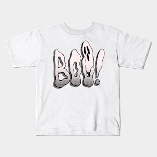 Boo! pink Kids T-Shirt